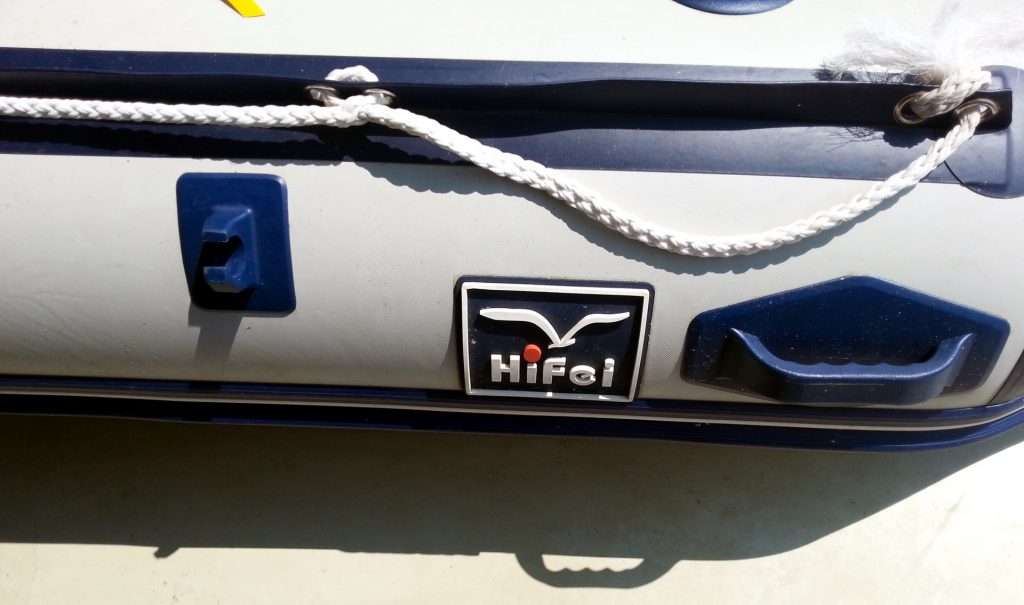 uszkodzony ponton pcv